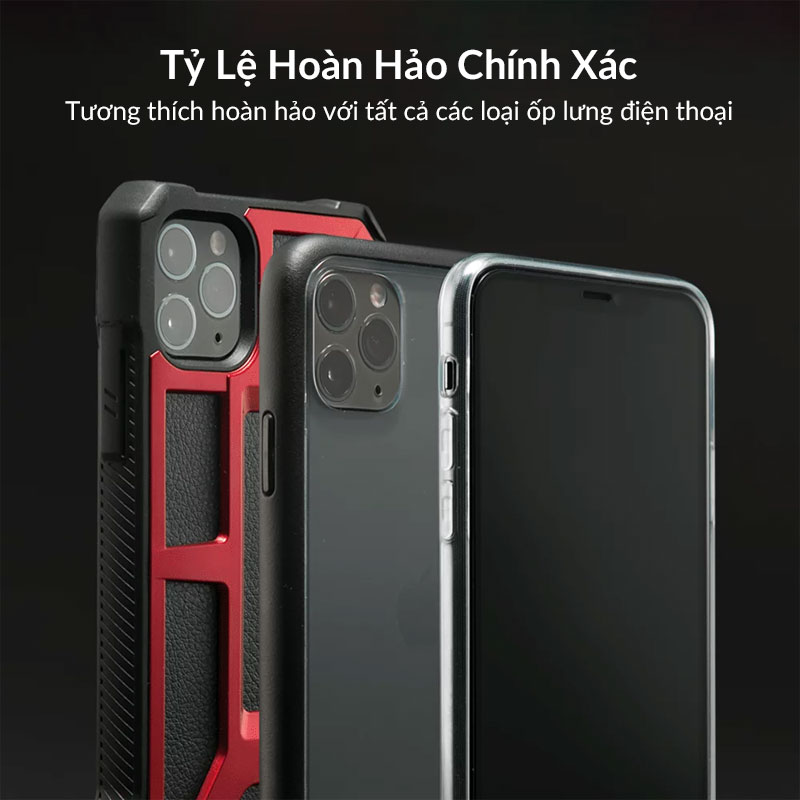 Kính Cường Lực iPhone Chống vân tay - Chống xước - Chống dầu - Chống vỡ - Độ Cứng 9H - Full Toàn màn hình - Viền Cong 3D hoàn hảo Danh Cho iPhone 12 Promax, iPhoen 12/12Pro, iPhone 11 Promax, iPhone 11Pro, iPhone xsmax, iPhone XR/11, iPhone X/Xs