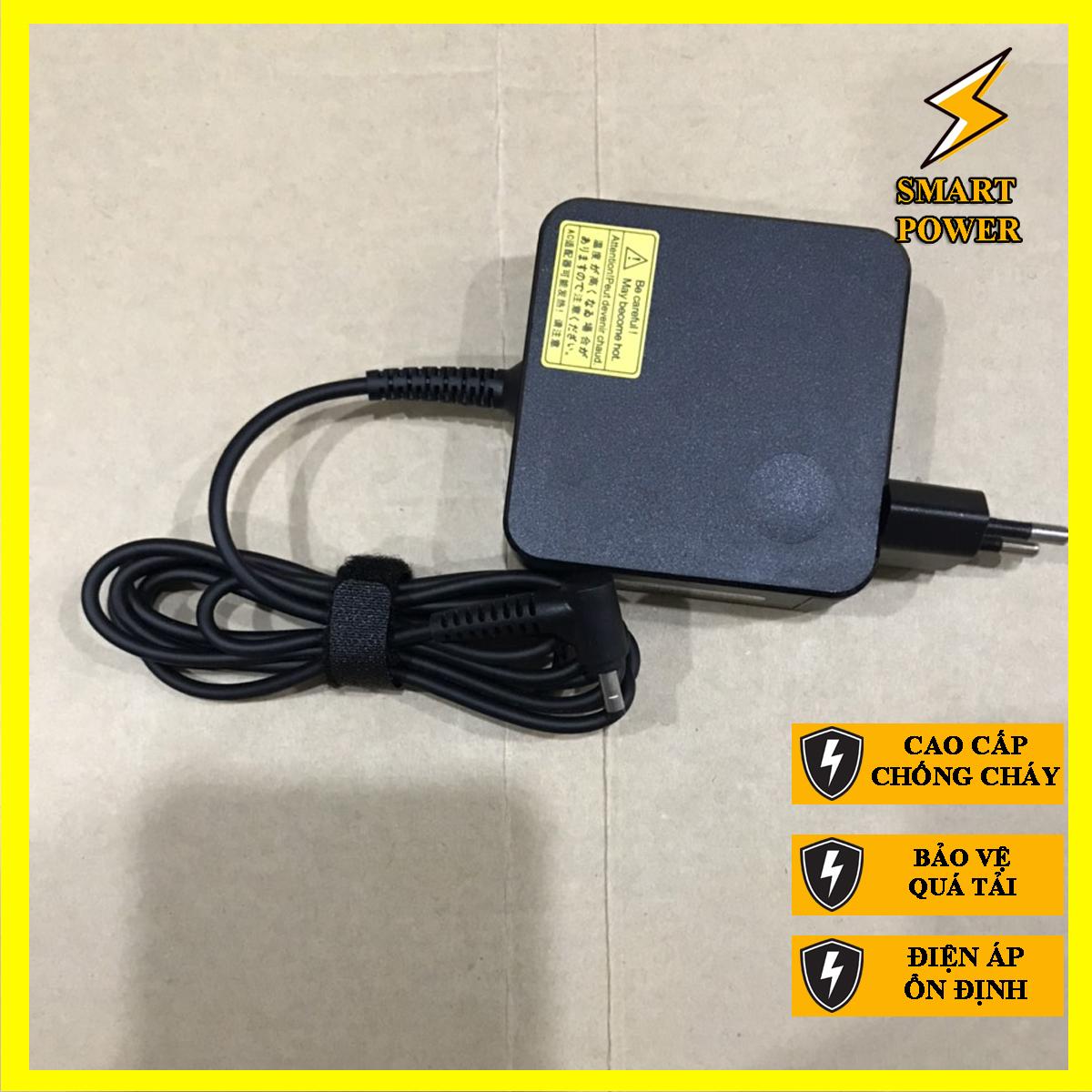 Sạc dành cho laptop Lenovo 20V 3.25A 65W chân nhỏ - Hàng Nhập Khẩu - Sản phẩm mới 100%