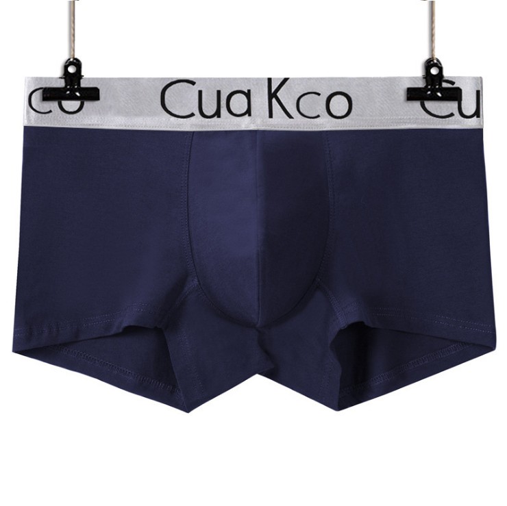 COMBO 4 quần lót nam chất cotton thoáng mát, quần sịp nam Boxer trẻ trung, hiện đại AVI - 388