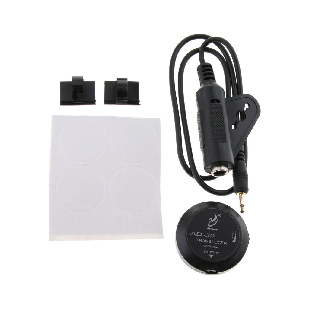 6.35mm Guitar EQ Equalizer Piezo Pickup For Acoustic Guitar Replacement Parts