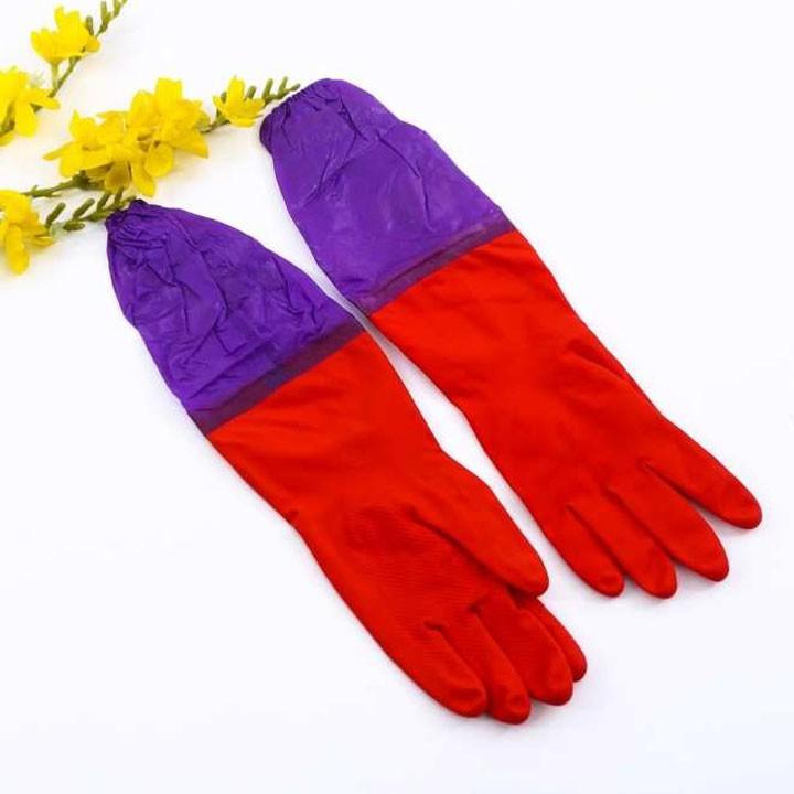 Găng Tay Rửa Bát Lót Nỉ