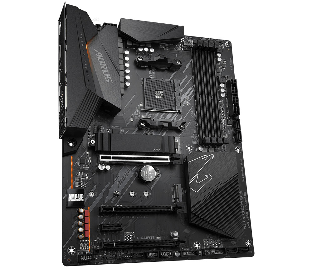 Bo mạch chủ Mainboard Gigabyte B550 AORUS ELITE AMD Socket AM4 - Hàng Chính Hãng