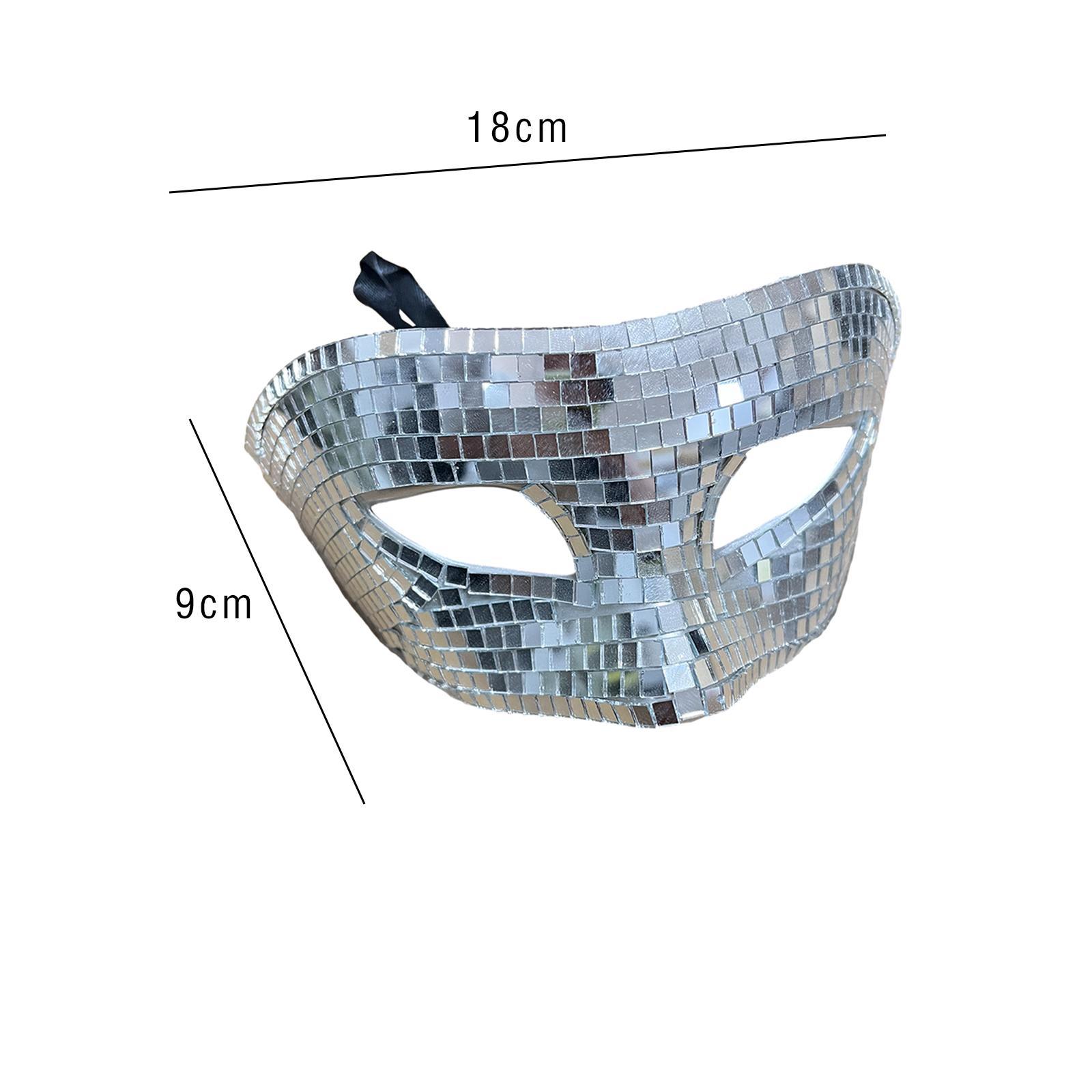 Mirrored Sequins  Halloween Stage Performance Roles Play Cosplay Props