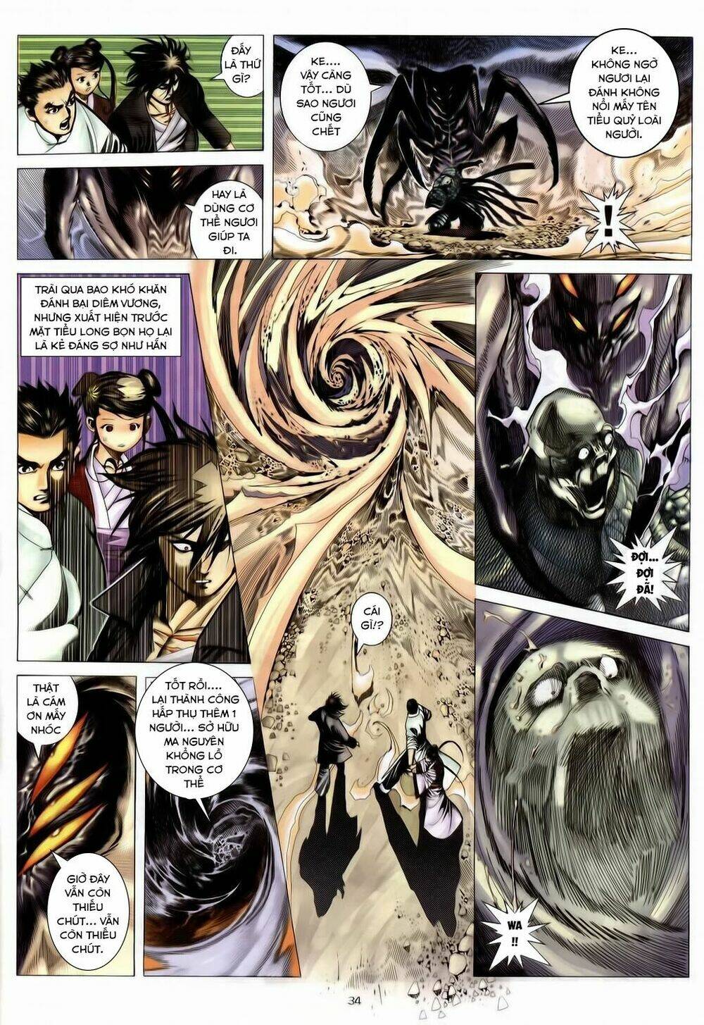 chiến thần ký chapter 30 34