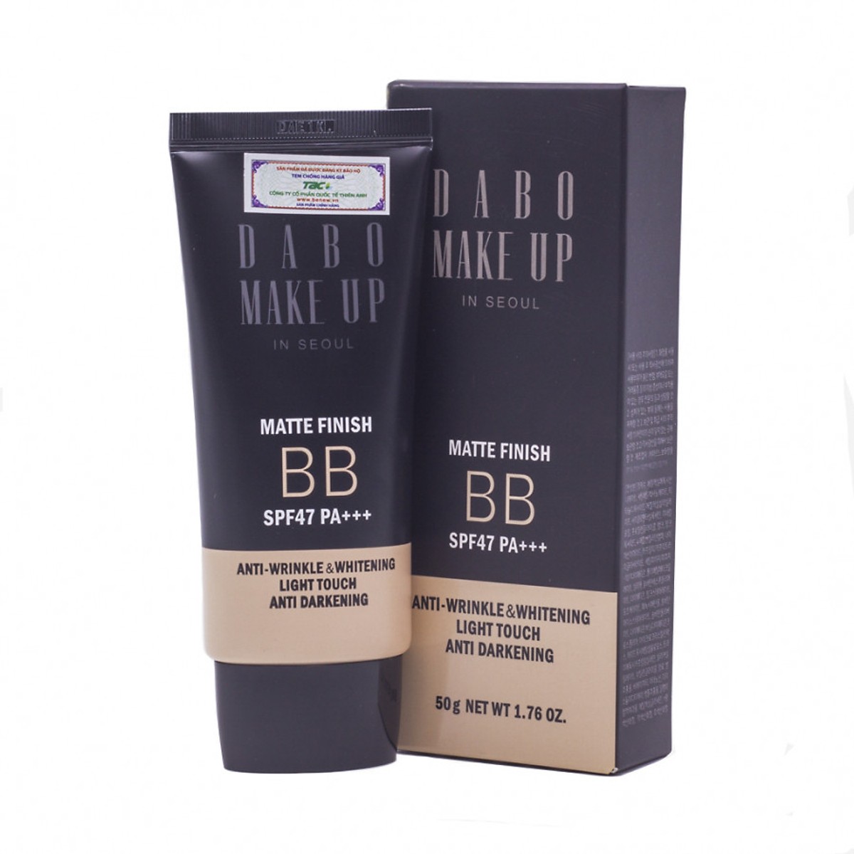 Phấn phủ kiềm dầu cao cấp Hàn Quốc Dabo Make-Up SPF 36 PA+++ (11g) – Hàng Chính Hãng - #21 Vanila Begie