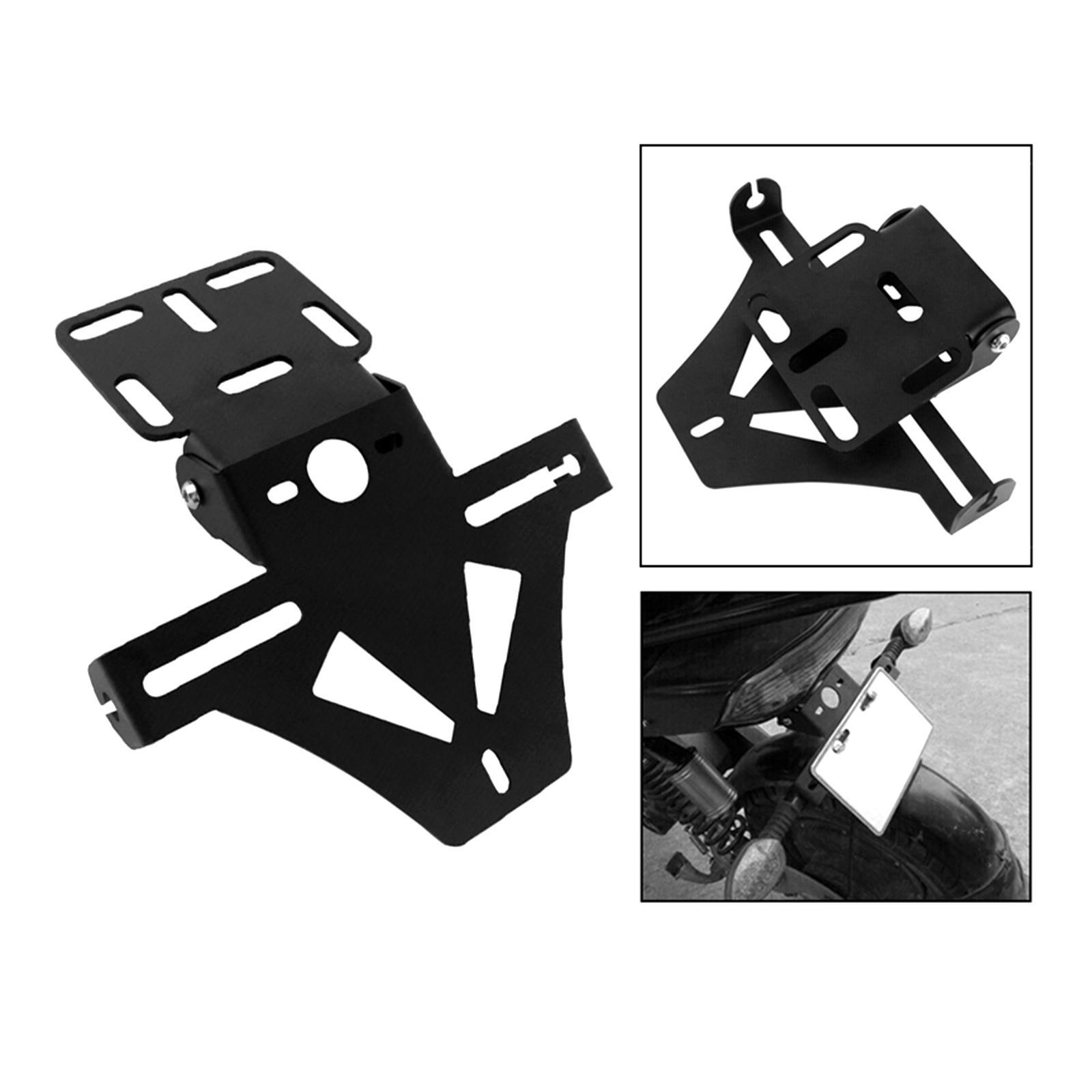 Licenses plate Holder Mount Adjustable Rear Light Bracket Accessory