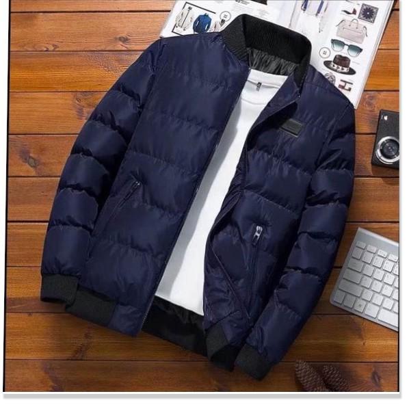 ÁO KHOÁC NAM/ÁO KHOÁC PHAO NAM TRẦN BÔNG 3 LỚP SIÊU ẤM ÁP MÙA ĐÔNG CÓ SIZE 3XL KEN BLOCK