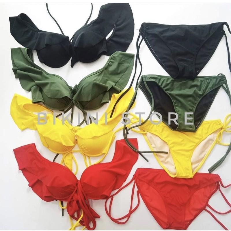 Bikini/ Đồ bơi 2 mảnh cánh tiên nhiều màu có mút nâng ngực siêu xinh