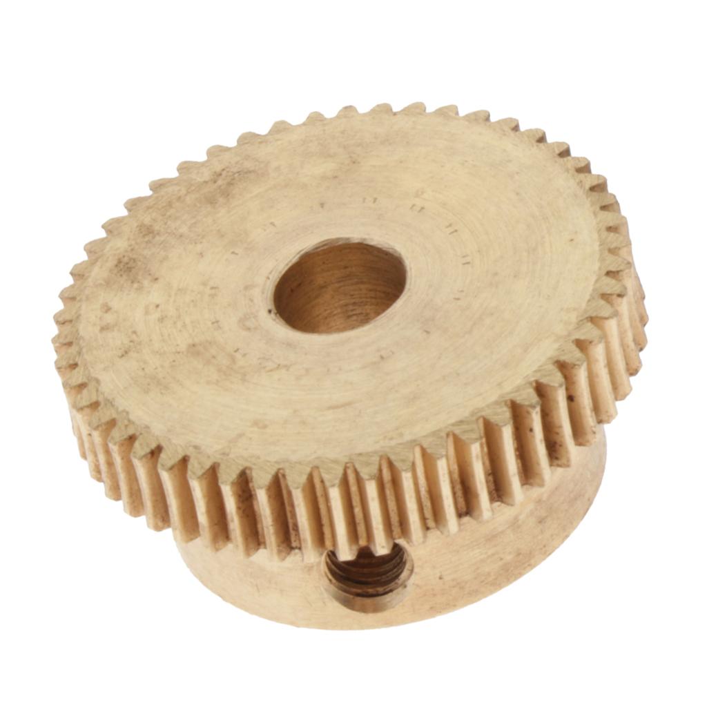 Brass Worm Gear Wheel Reduction Ratio Drive Gear Box Parts 30 Tooth