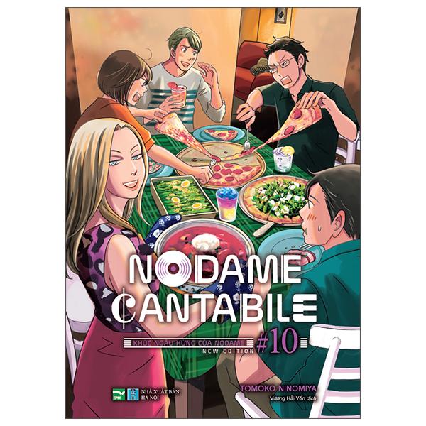 Sách - Nodame Cantabile - Khúc Ngẫu Hứng Của Nodame - New Edition - Tập 10