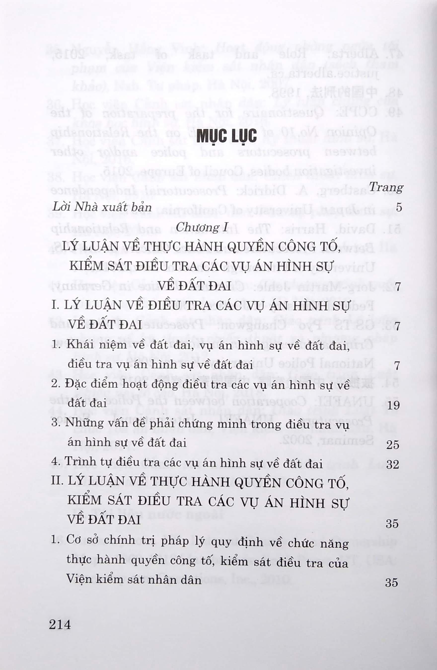 Thực Hành Quyền Công Tố, Kiểm Sát Điều Tra Các Vụ Án Hình Sự Về Đất Đai