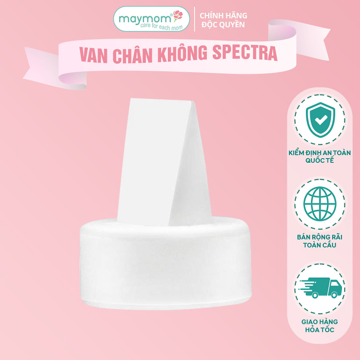 Van Chân Không Máy Hút Sữa Maymom, Phụ Kiện Thay Thế Máy Hút Sữa Medela, Spectra, Avent, Rozabi, Unimom, Mama’s Choice