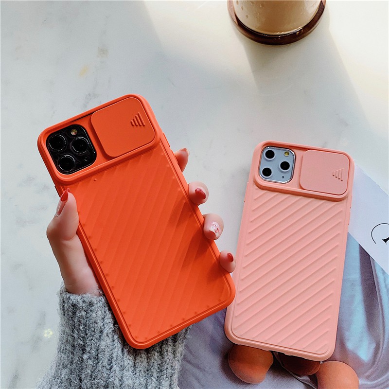 Ốp Lưng iPhone Nắp Trượt Bảo Vệ Camera Dành Cho iPhone 6 / 6 Plus / 7 / 7 Plus / 8 / 8 Plus / X / Xs / Xs Max / 11 / 11 Pro / 11 Pro Max / 12 / 12 Pro / 12 Pro Max
