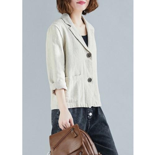 Áo vest, blazer nữ dáng ngắn hai túi ốp cá tính