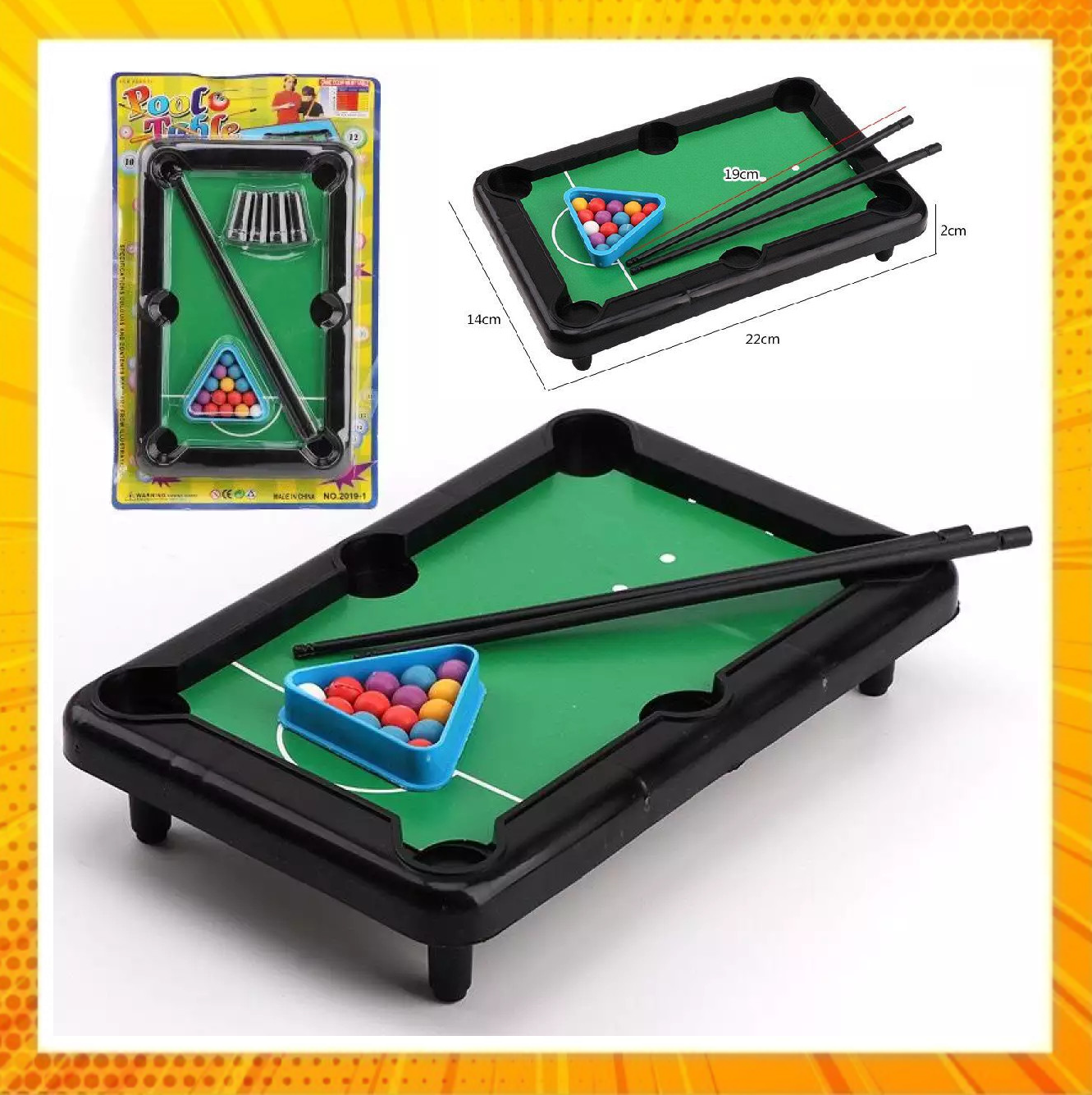 Bộ đồ chơi Bida cho trẻ em Pool Table