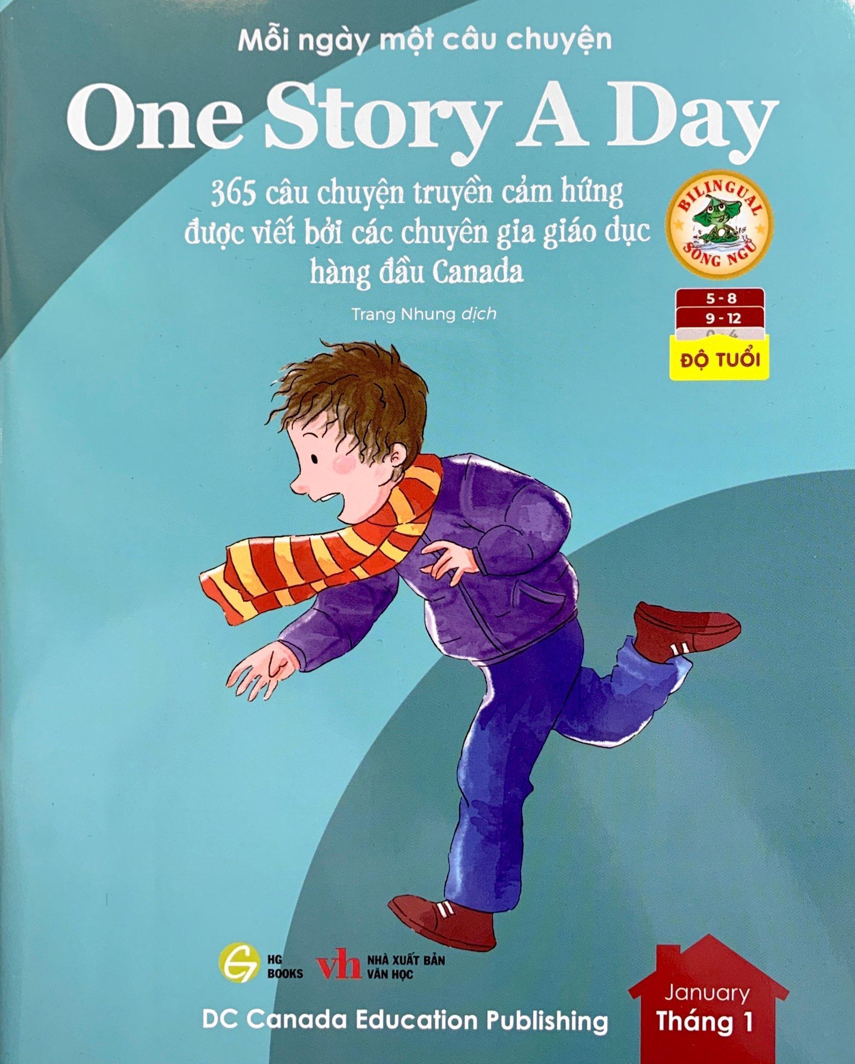 Sách - Sách Mỗi Ngày Một Câu Chuyện - One Story A Day - 365 Câu Chuyện Truyền Cảm Hứng Giáo Dục Hàng Đầu Canada (Trọn Bộ)