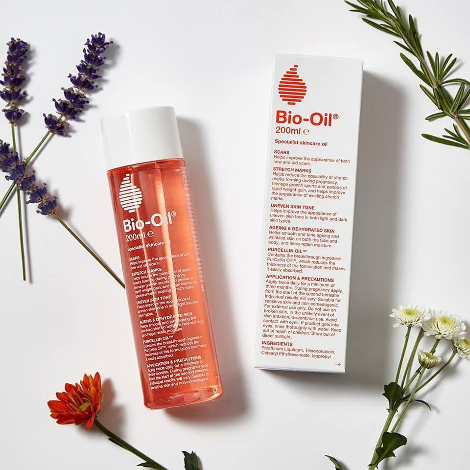 Tinh Dầu Hỗ Trợ Ngăn Ngừa Rạn Da Bio Oil 200ml ( Hàng nhập khẩu )