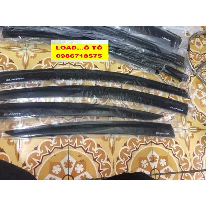 Vè Che Mưa Xe Huyndai Elantra 2022-2016 Mẫu Chỉ Inox Cao Cấp
