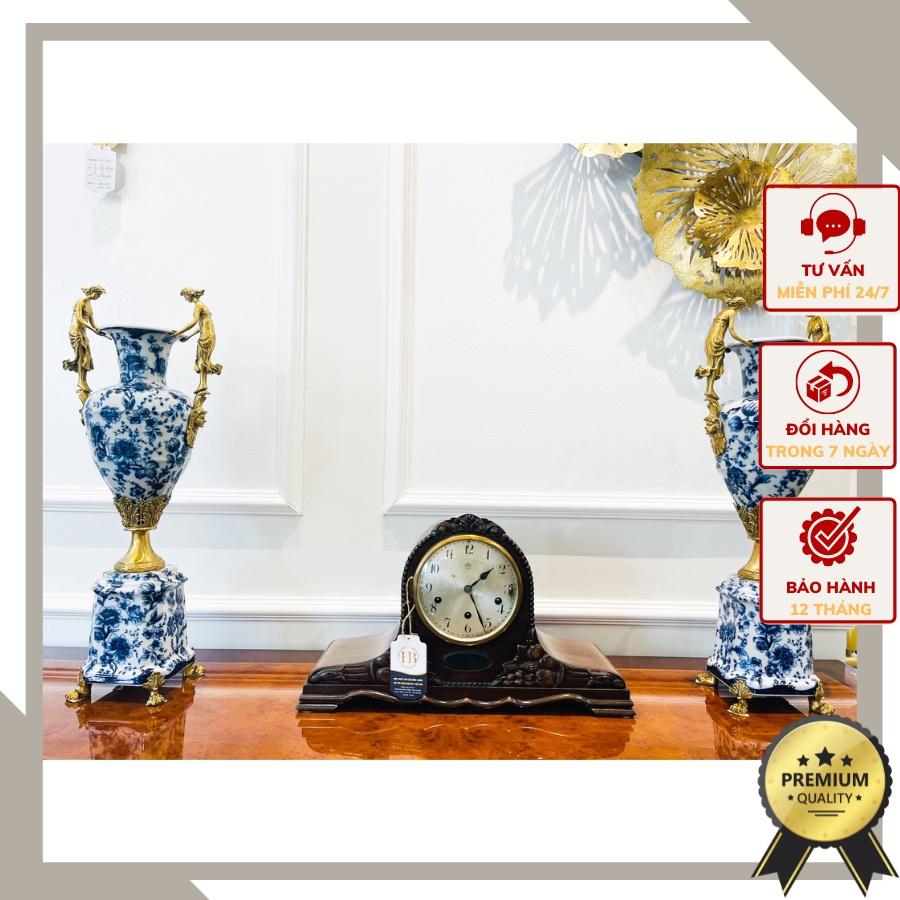 Bình hoa sứ cổ phong cách tân cổ điển tinh tế sang trọng SSCC7
