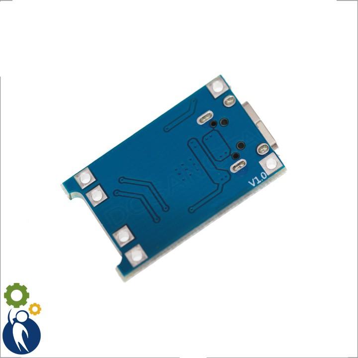 Bộ 2 Mạch Sạc Pin 18650 TP4056 1A MicroUSB