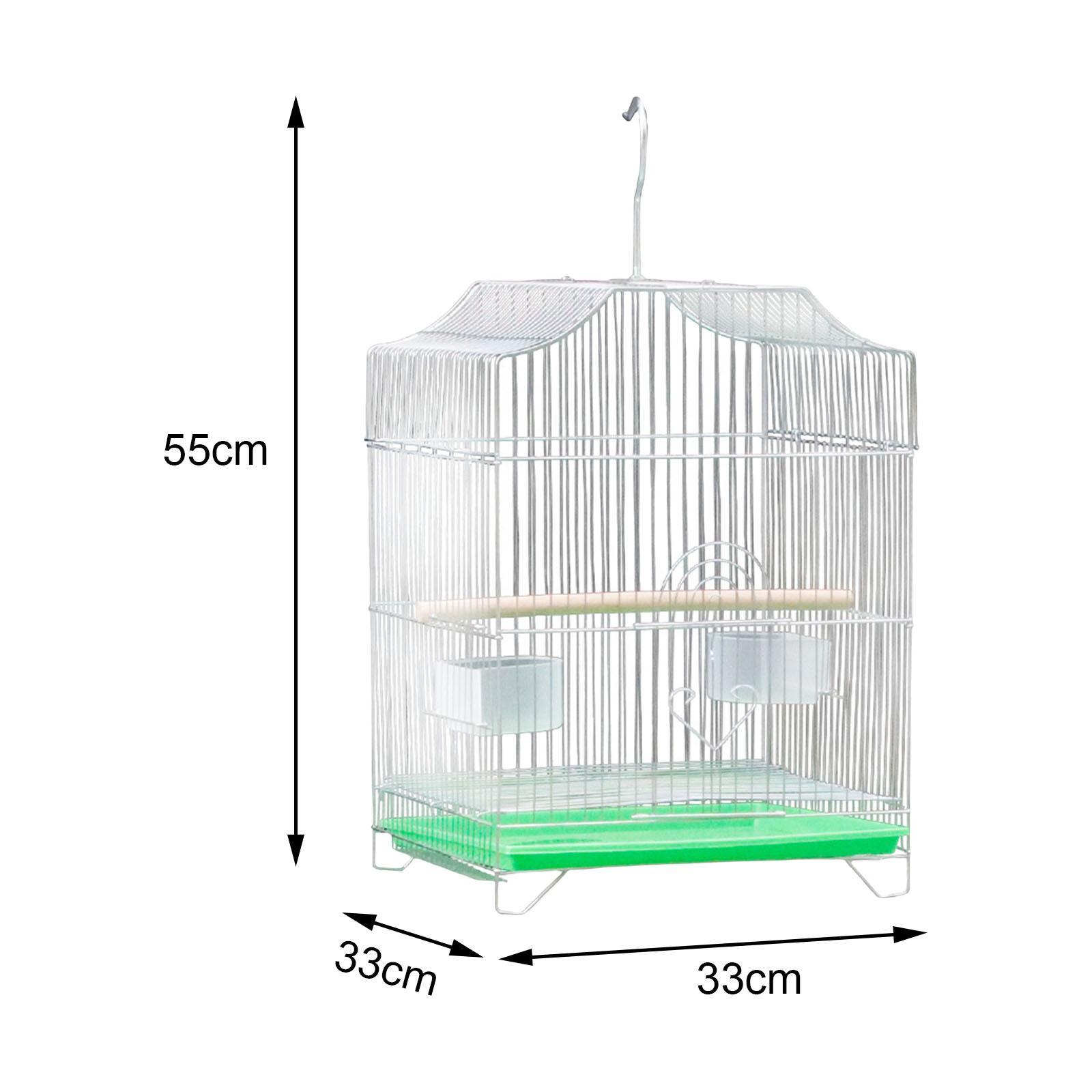 Durable Bird Cage Parrot Stand Cage Pet House for Parrot Parakeet Cockatiel