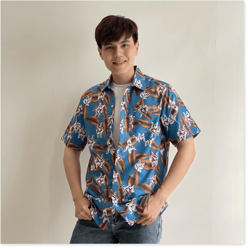 ÁO SƠ MI FORM RỘNG DÀNH CHO NAM HOẠ TIẾT ĐỘC LẠ, PHONG CÁCH MỚI / CÓ ĐẦY ĐỦ SIZE KME FASHION