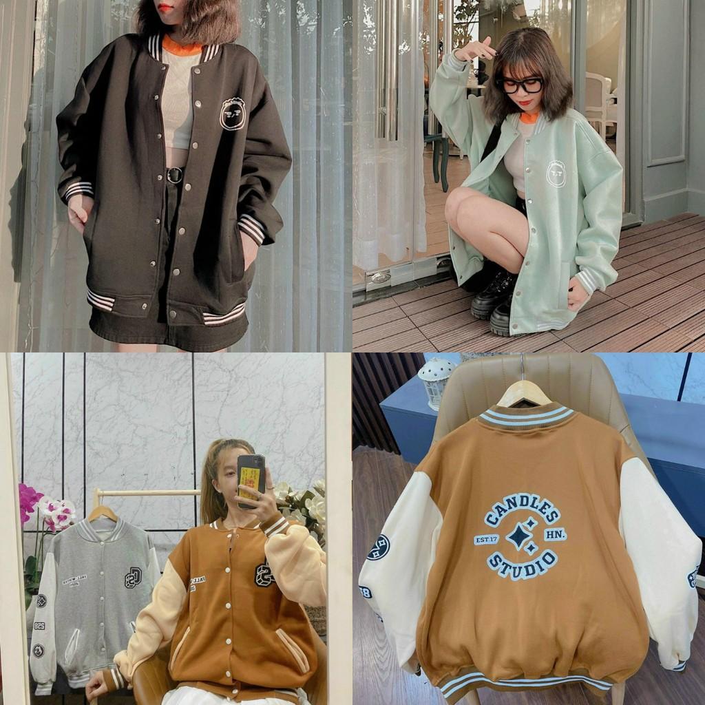 Áo Khoác Nỉ Cardigan Ulzzang Candles - ICON Mặt Cười Cực Xinh Bomber Jackets Nam Nữ - HIỀN LINH SHOP ÁO KHOÁC