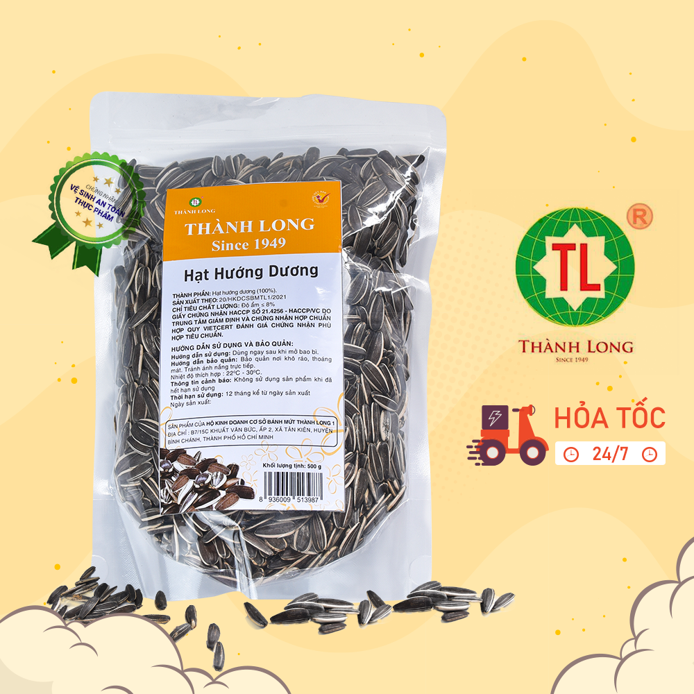 HẠT HƯỚNG DƯƠNG THÀNH LONG 200G - VIỆT NAM