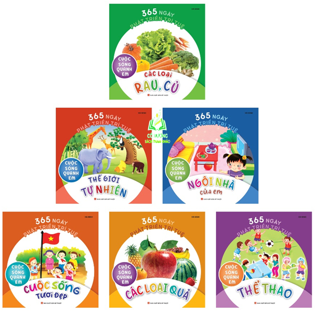 Sách - 365 Ngày Phát Triển Trí Tuệ: Cuộc sống quanh em
