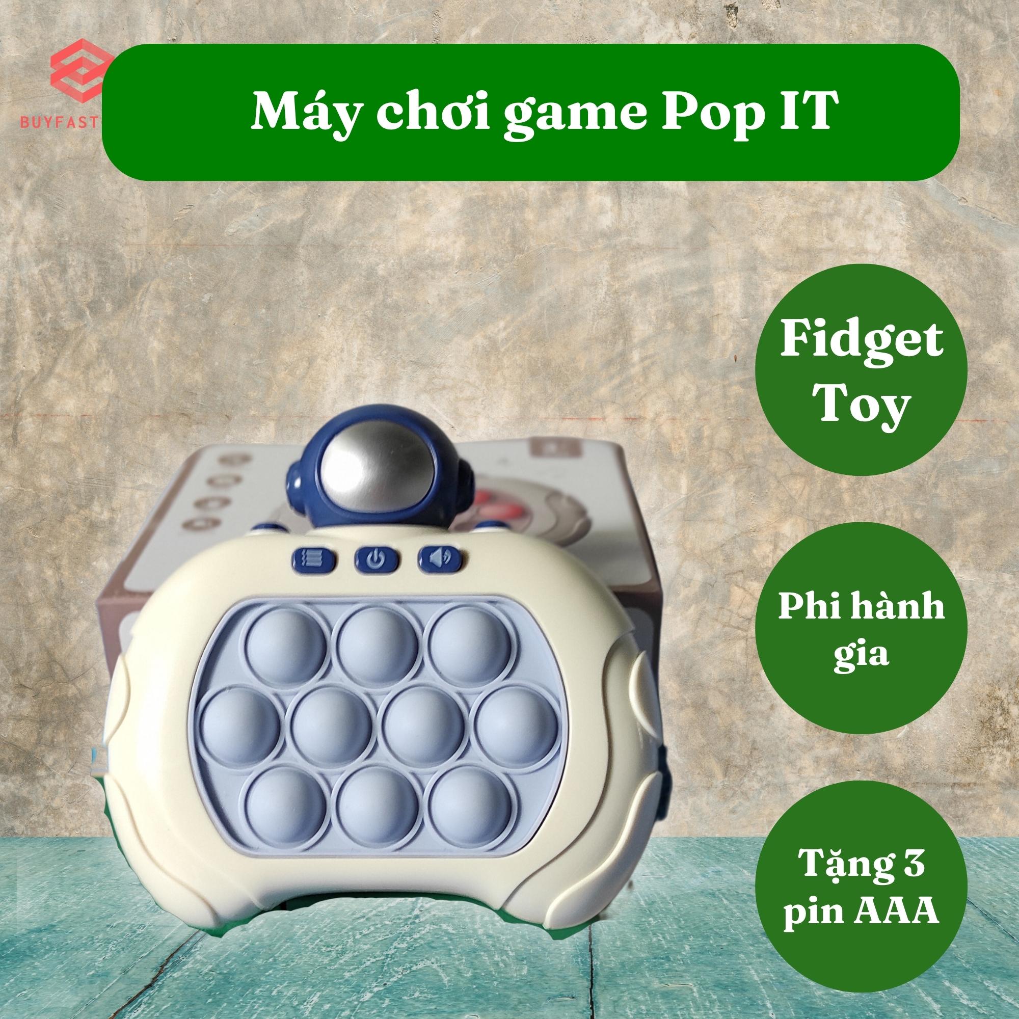 Máy chơi game Buyfastcart Pop It phiên bản cải tiến của trò chơi đập chuột - Đồ chơi Fidget Toy giúp cải thiện khả năng tập trung và phản xạ