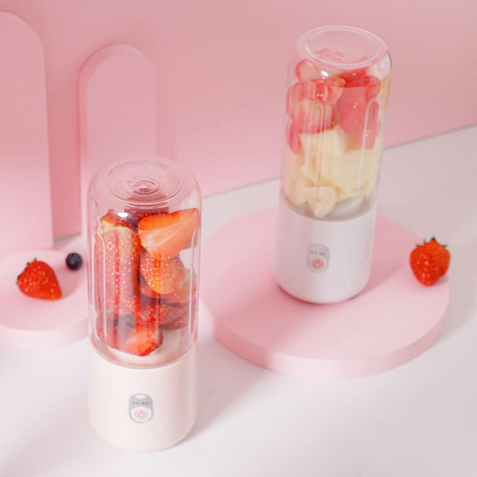 Portable Blender USB Juicer Cup Fruit Mixing Rechargeable for Travel