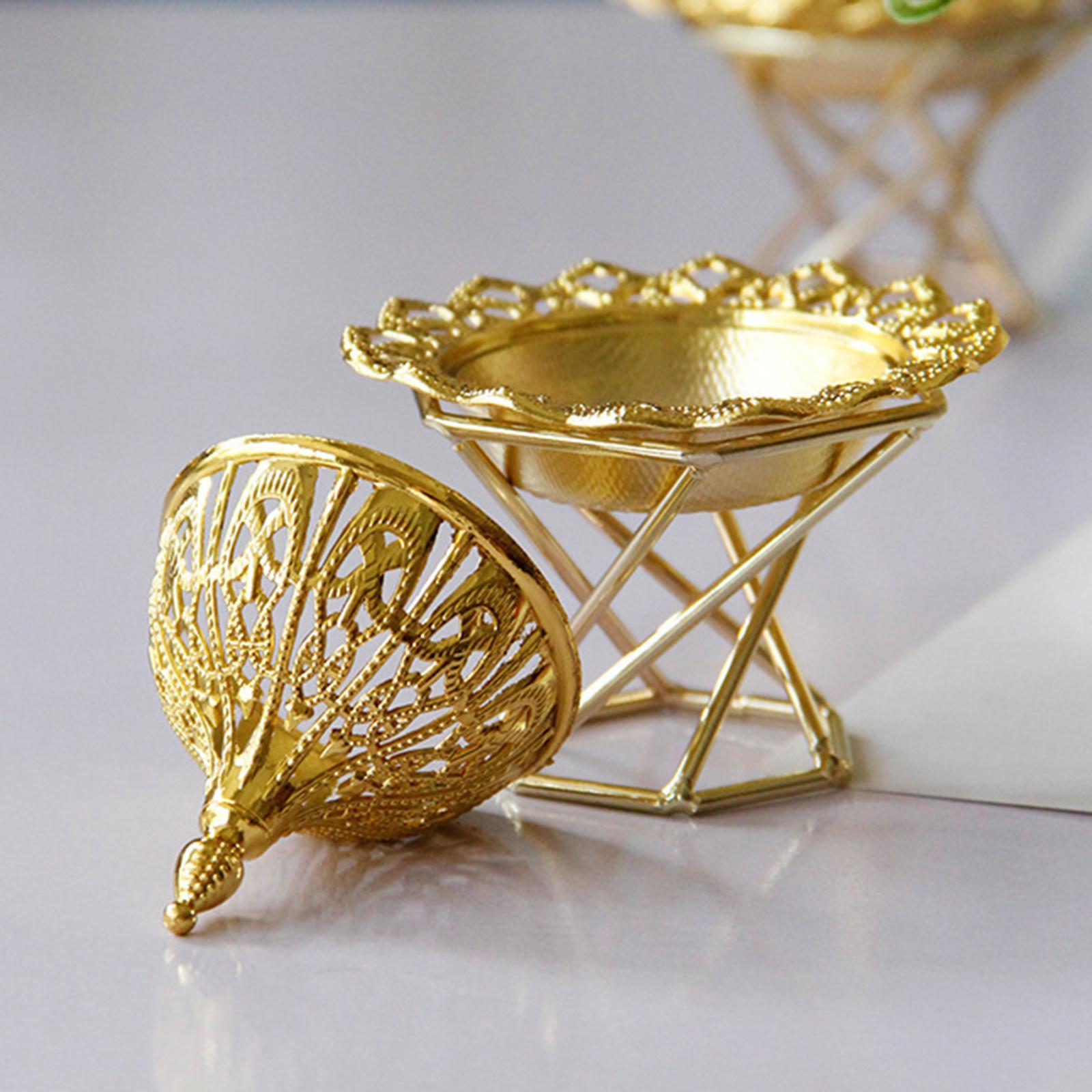 Incense Burner Craft Hollow Censer Incense Holders for Home Yoga Studio Decoration