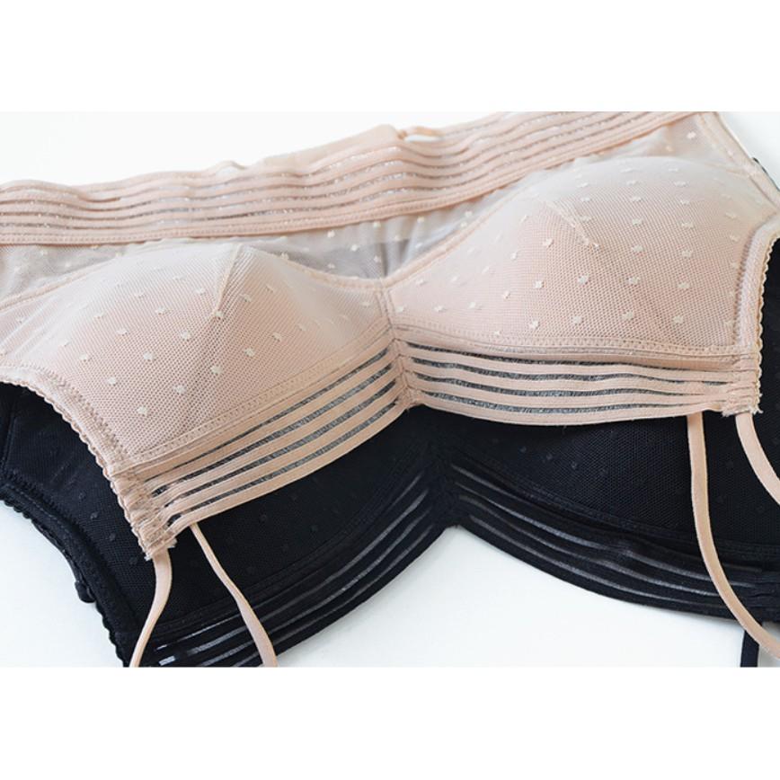 Bralette Ren Lưới Hở Lưng Cao Cấp Mới B145