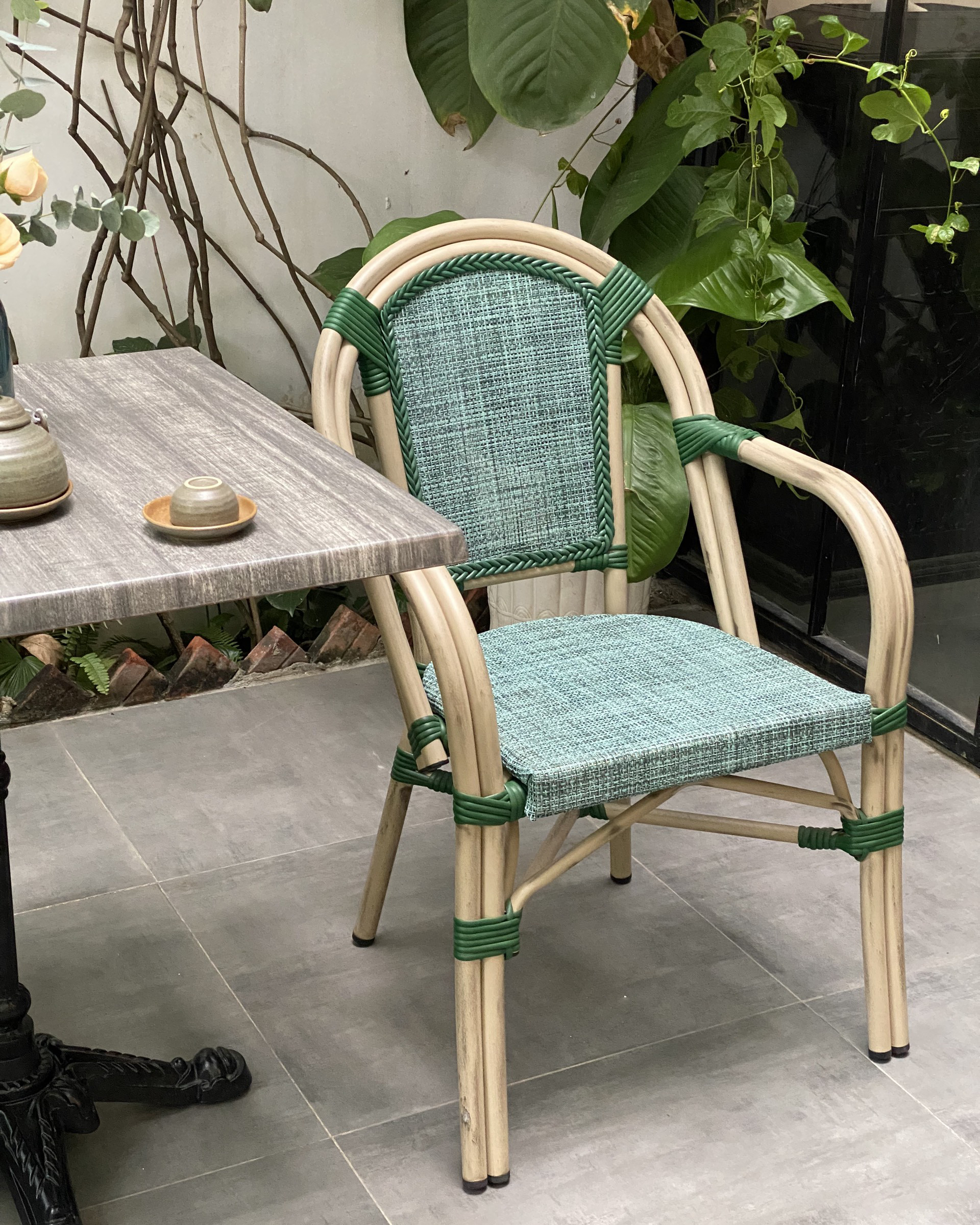 Ghế Cafe Ngoài Trời Giả Cổ GTL-GC082