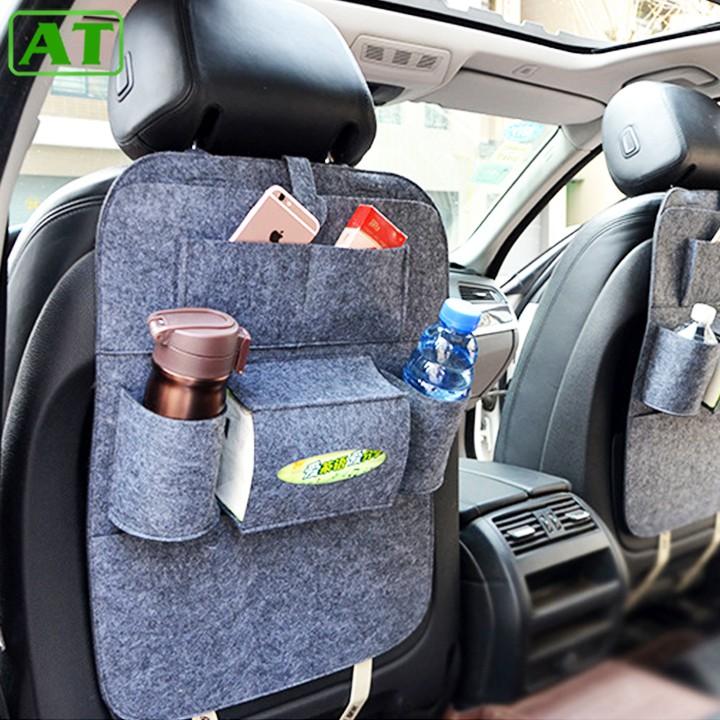 Túi Nỉ Đựng Đồ 7 Ngăn Đa Năng Treo Sau Ghế Ô Tô Xe Hơi
