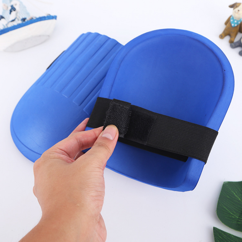 1 cặp miếng đệm đầu gối làm việc linh hoạt, bọt mềm làm việc an toàn tự bảo vệ làm vườn sạch bảo vệ miếng đệm đầu gối thể thao Color: PINK