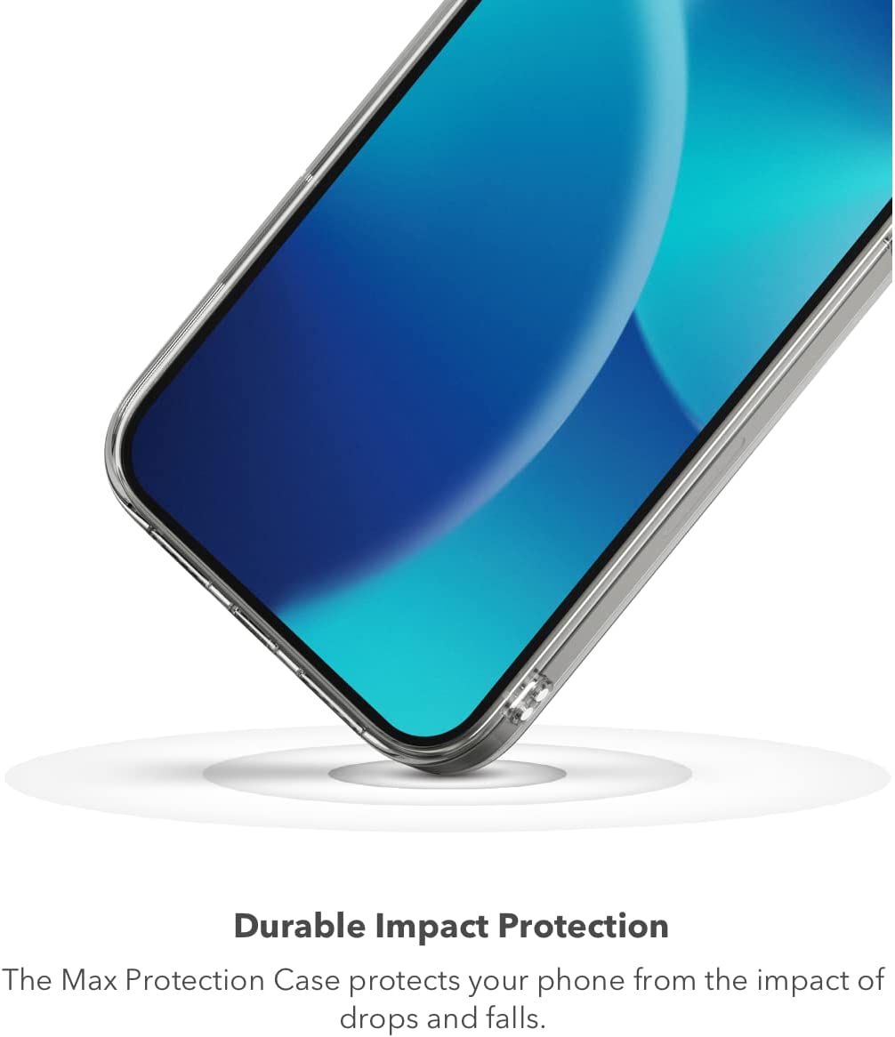 Ốp lưng kháng khuẩn chống sốc hỗ trợ sạc Maqsafe cho iPhone 14 Pro Max hiệu ZAGG Gear4 Crystal Clear Case - hàng nhập khẩu