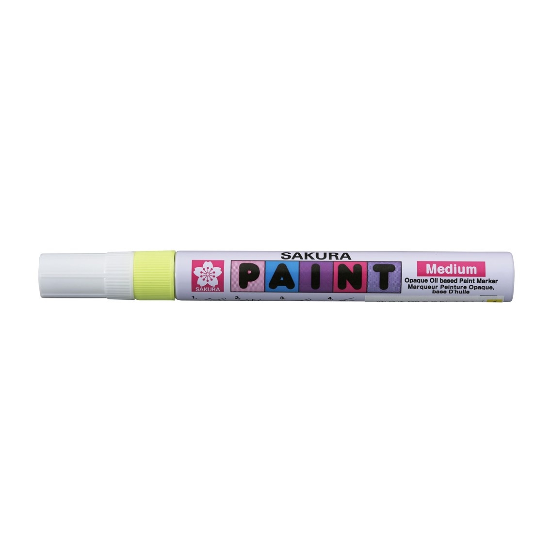 Bút Sơn Sakura Paint Marker Medium 2.0mm XPMK-B#302 - Fluorescent Yellow