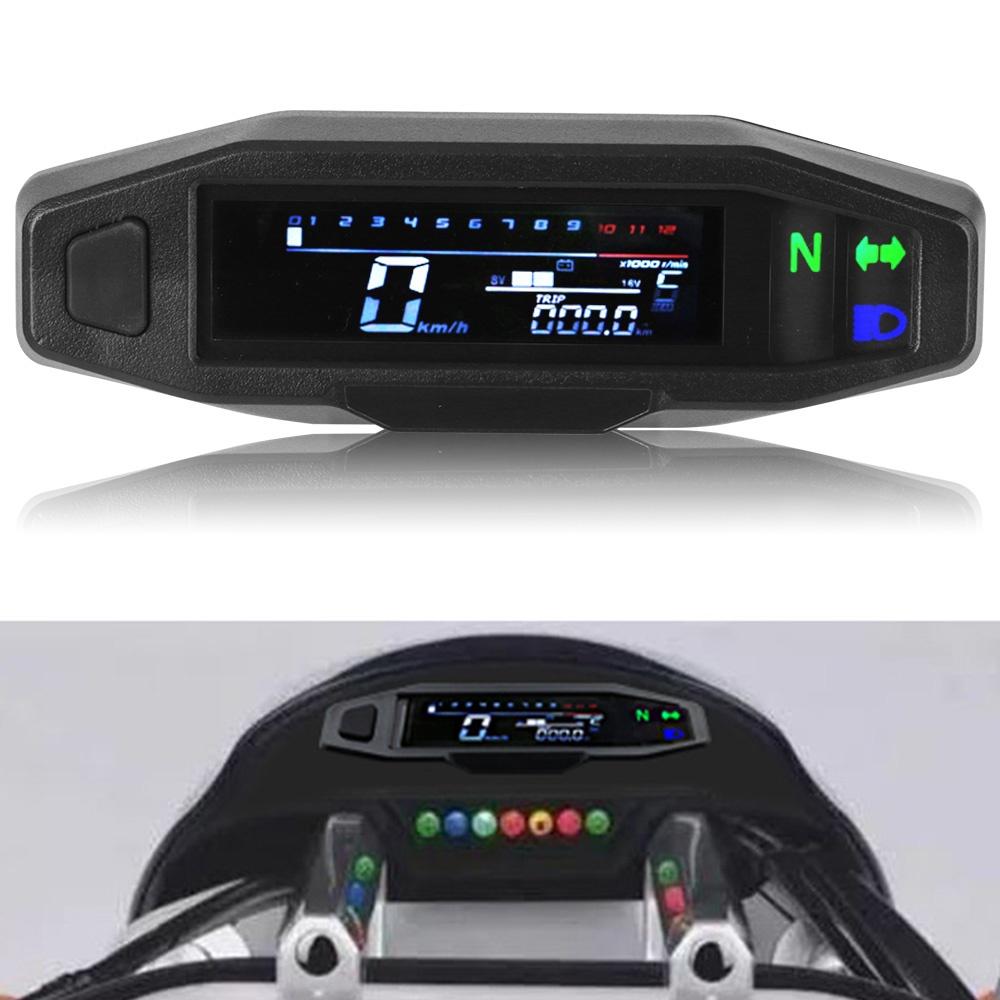Đồng hồ đo tốc độ kỹ thuật số mini thông dụng cho xe máy