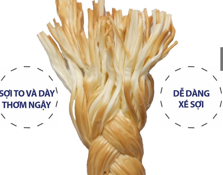 Phô mai hun khói nhập khẩu Nga 200g