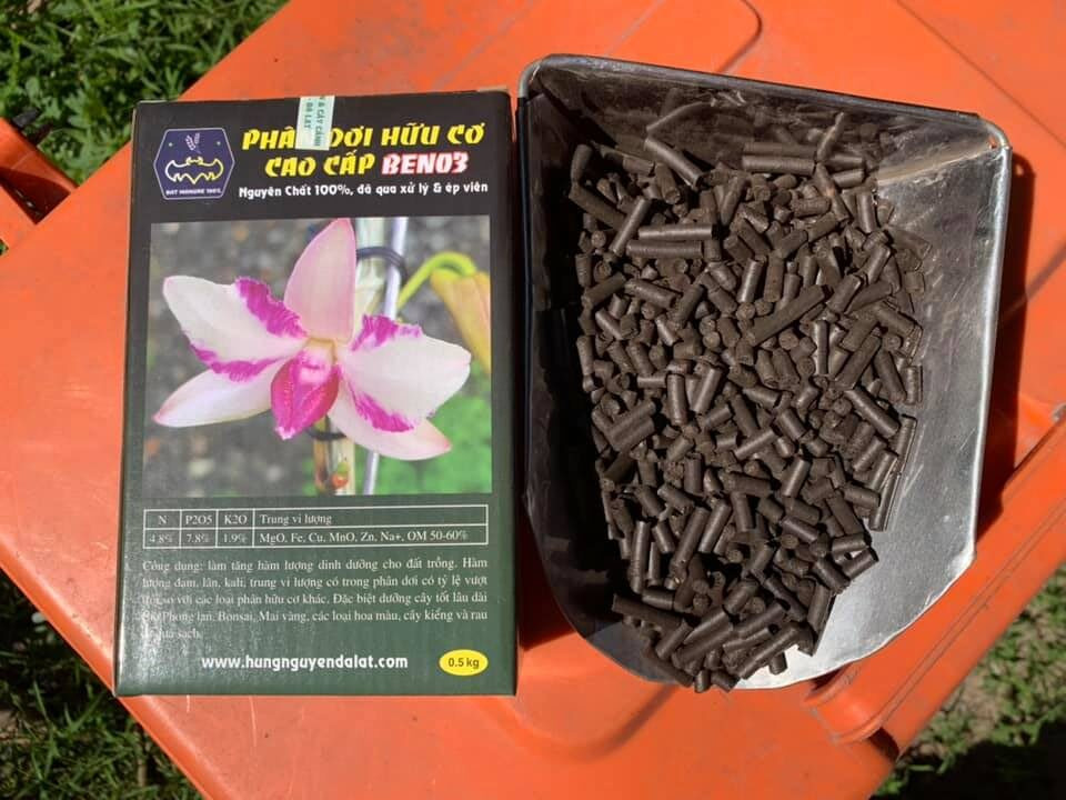 Viên nén phân dơi nguyên chất Hùng Nguyễn BEN 03 – Gia tăng dinh dưỡng và vi sinh vật tốt cho Lan