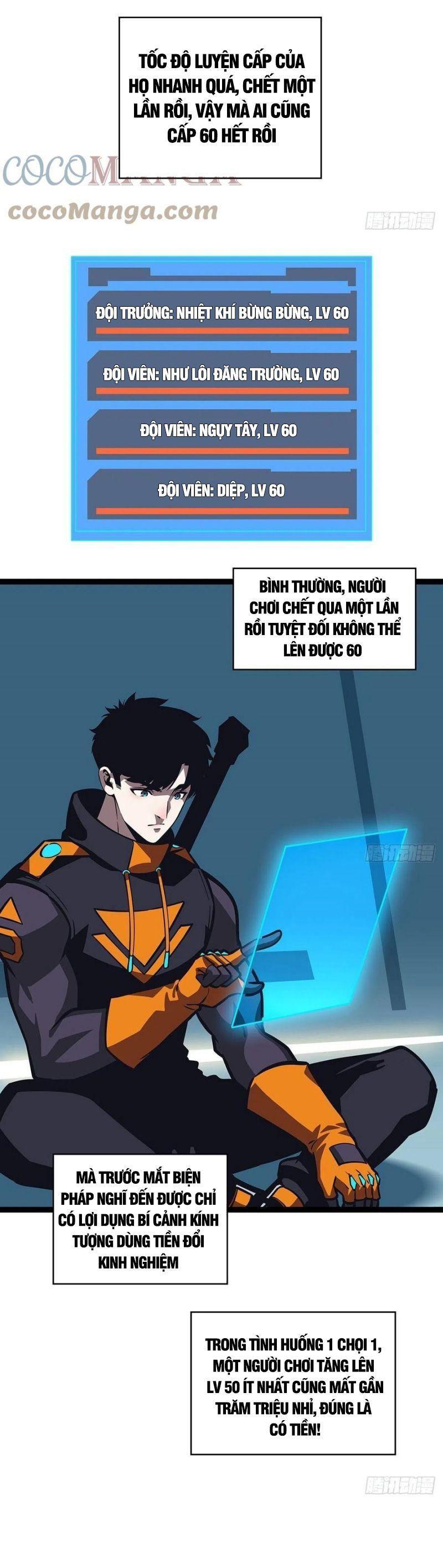 đi lên từ việc chơi game ngiêm túc chapter 58 5