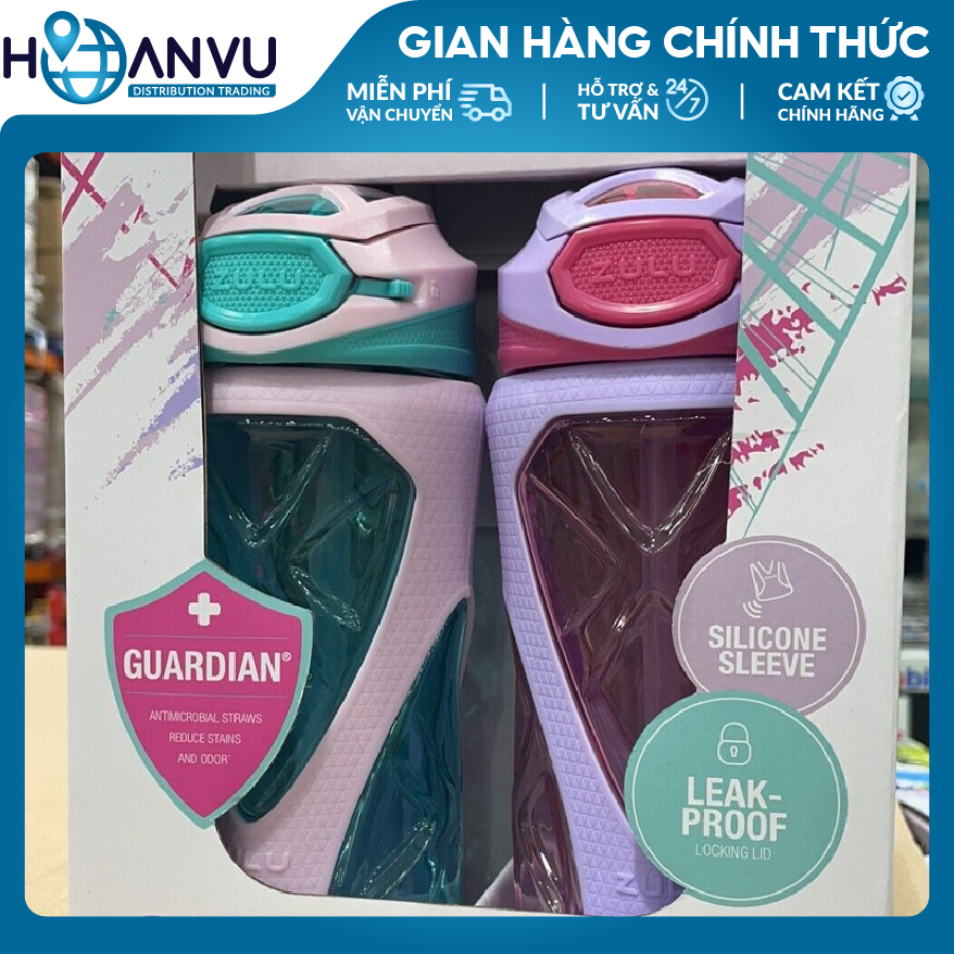 Bình Giữ Nhiệt Thân Nhựa Zulu Torque Tritan Water Bottle