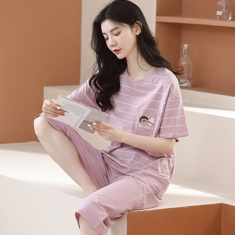 Quần áo mặc nhà cotton 5655
