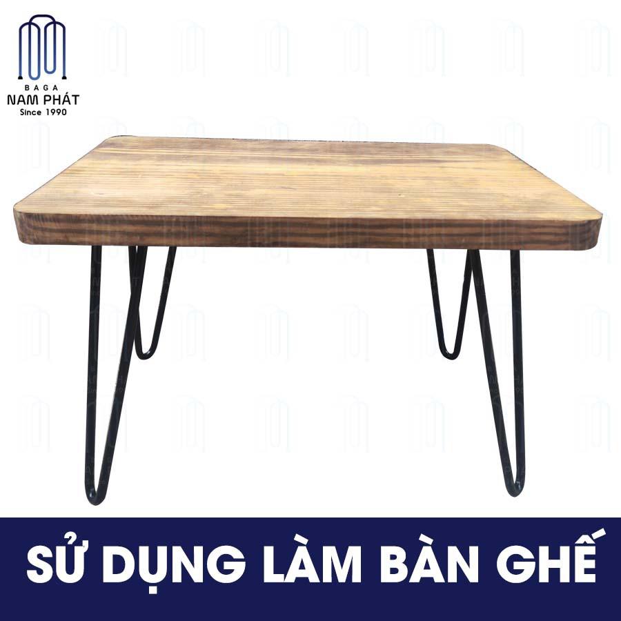 Chân Bàn Hairpin 30cm Nam Phát