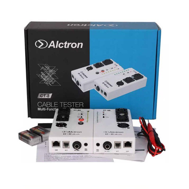 Alctron CT-8 - Bộ Test Tín Hiệu Cho Dây Cáp Âm Thanh Đa Năng - Hàng Chính Hãng