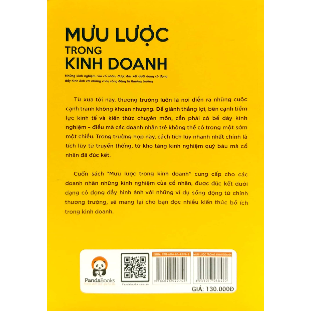 Mưu Lược Trong Kinh Doanh (Tái Bản)