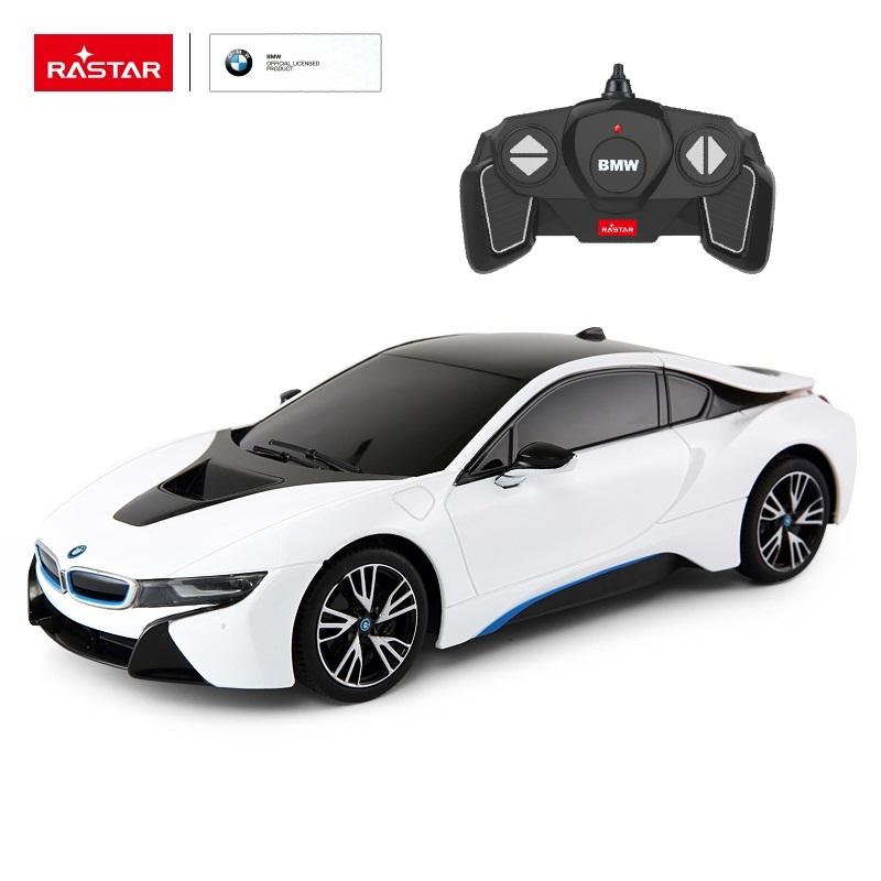 Đồ Chơi RASTAR Xe Điều Khiển Tỷ Lệ 1:18 Bmw I8 Màu Trắng R59200N/WHI