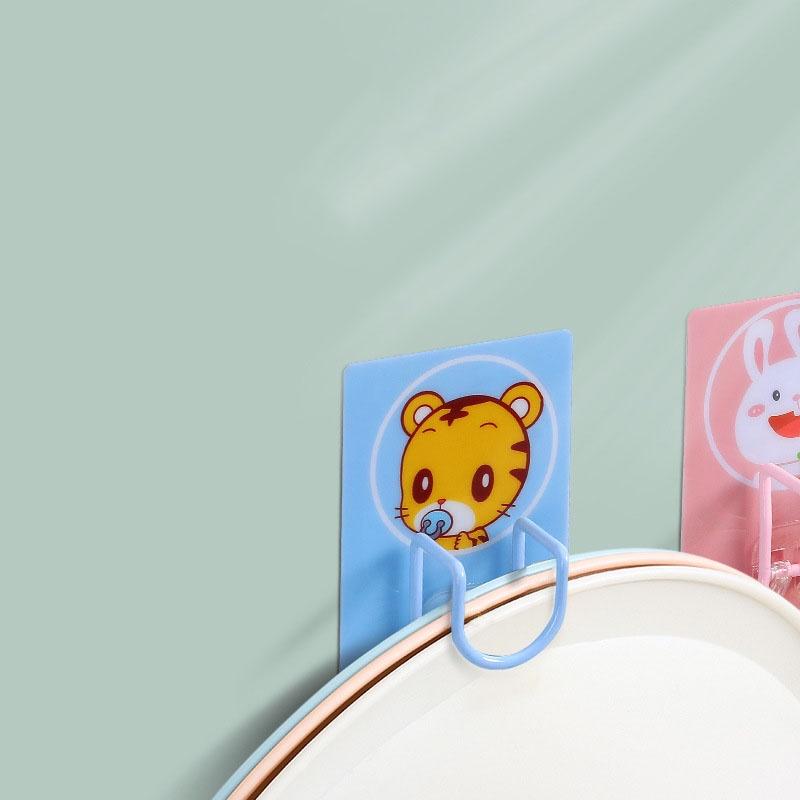 Móc Treo Thau Chậu Hoạt Hình Xinh Xắn, Không Cần Khoan Tường