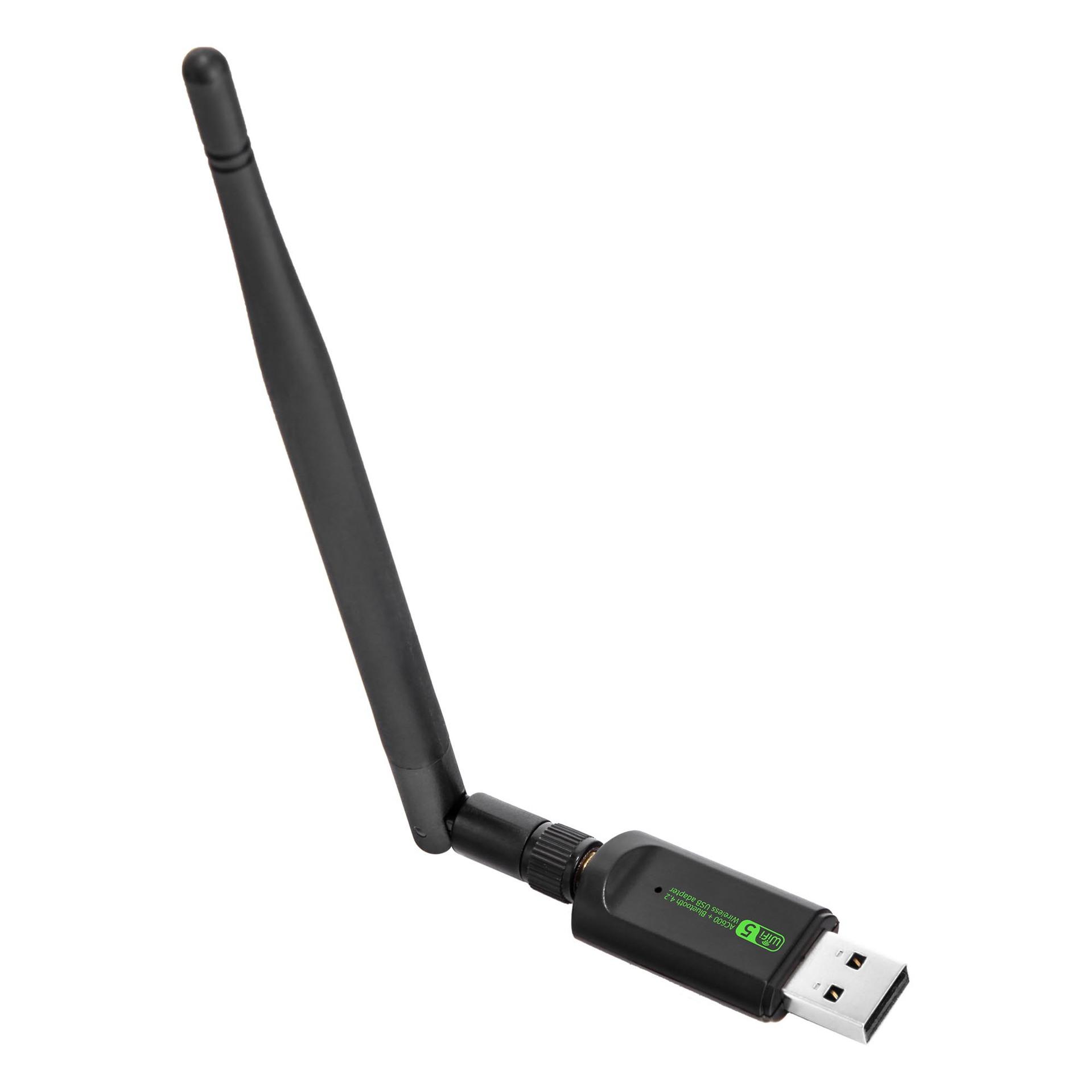 Đảm bảo chất lượng 600M Bluetooth WIFI 2 trong 1 RTL8821CU card mạng không dây chế độ kép tần số kép không cần trình điều khiển